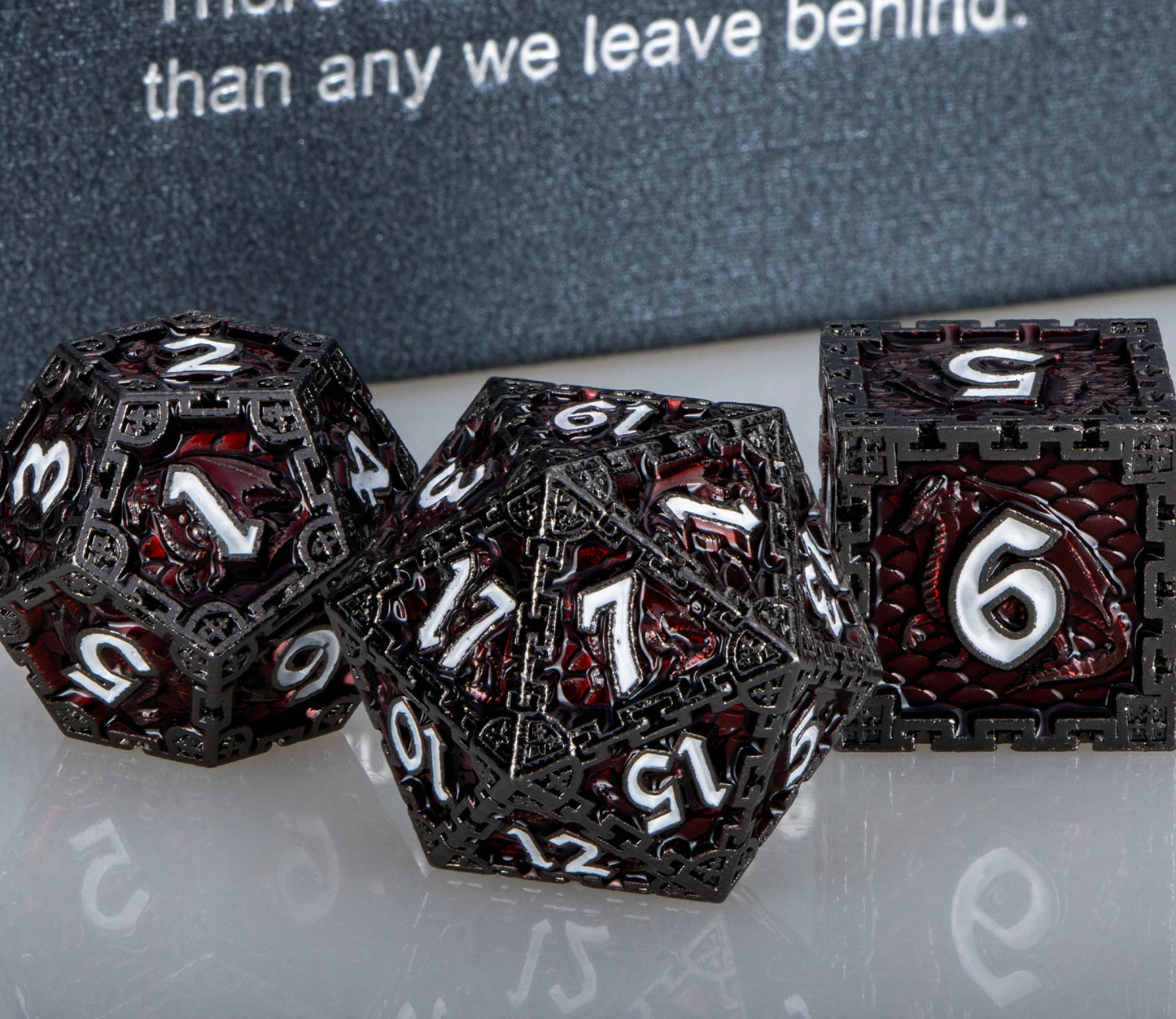 Mythrend's Scales of Fate - Polyhedral Dice Set